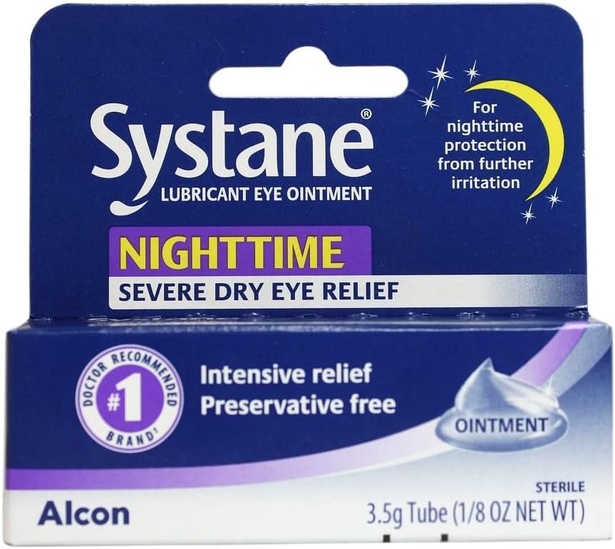 Systane Nighttime Lubricant Eye Maintment 3.5g Tube