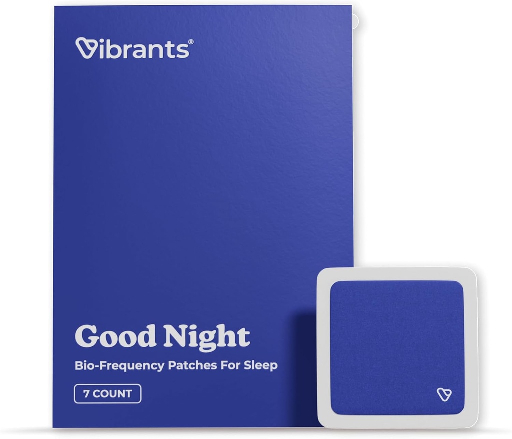 Vibrants Good Night Patch Bio-Frequency Patches for Sleep | Sample Pack - 7 Sleep Patches