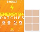 Energie Patch voor volwassenen Mannen Vrouwen Topische dagelijkse Wellness Ontwaken B12 Patches Sustained Natural Ingrediënten Boost Time-released Formula Lang-Lasting Skin Travel Friendly 72 Pack