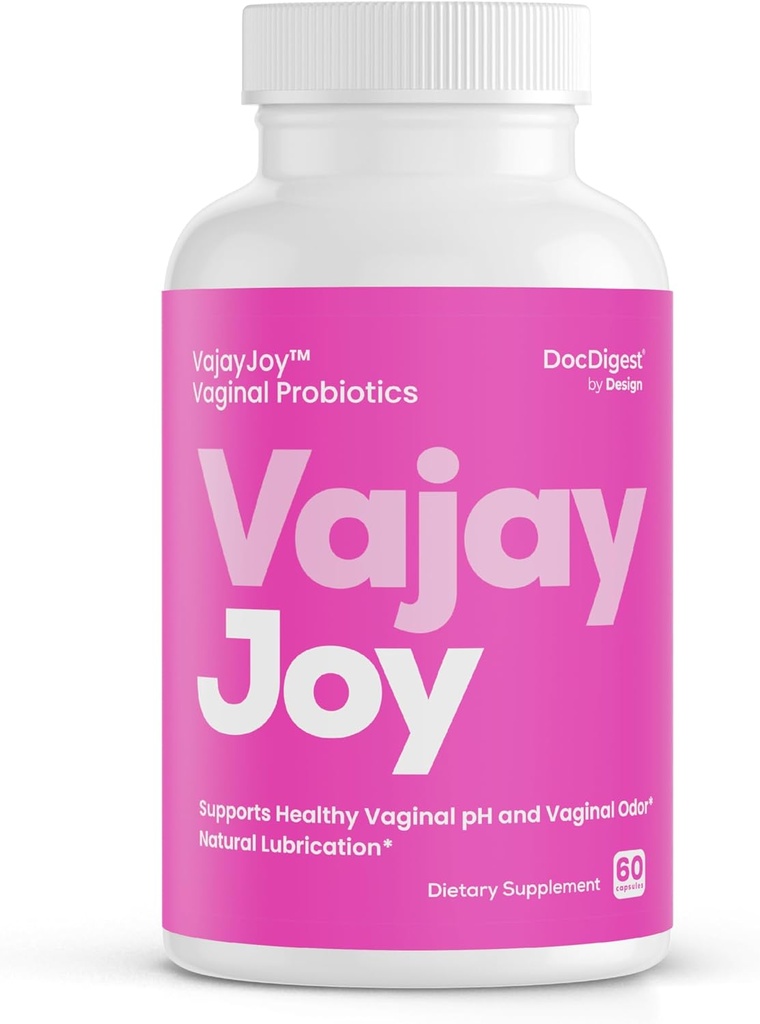 VajayJoy pH-egyenleg Pills - Womens Vaginal probiotic for pH Regulation, Clinically Shown to Restore pH Equilitional and Natual Lessentation - Reduces BV, Yeast Infektions and Odor