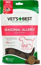 Vet's Best Seasonal Allergy Soft Chew Dog Supplements, Soothes Dogs Skin Irritation Due to Seasonal Allergies, 30 Day Supply