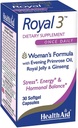 HealthAid Royal 3, cu Diseară Primrose Oil, Royal Jelly, Ginseng, Once Daily, 30 Capsule