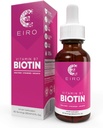 EIRO Biotin flytande droppar | 6000mcg per portion | friskare, starkare, snabbare - hår & naglar | Överlägsen absorption