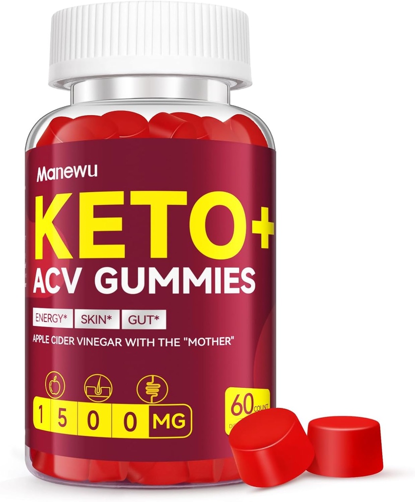 Keto ACV Gummies - 1500mg Kemmies phụ giúp ăn kiêng dành cho phụ nữ & Đàn ông - Apple - Cider Vinegar tự nhiên với mẹ - Gluten Free, Vegan, Non-GMO, thực hiện ở USA