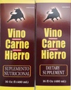 Vino Carne Hierro 16 Fl oz. 2- pakk