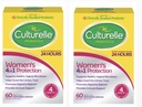 Culturelle Women’s Healthy Balance Daily Probiotics for Women - Supports Digestive, Vaginal and Immune Health, Occasional Diarrhea, Gas & Bloating - Non-GMO 60ct (2 -Pack) (2)