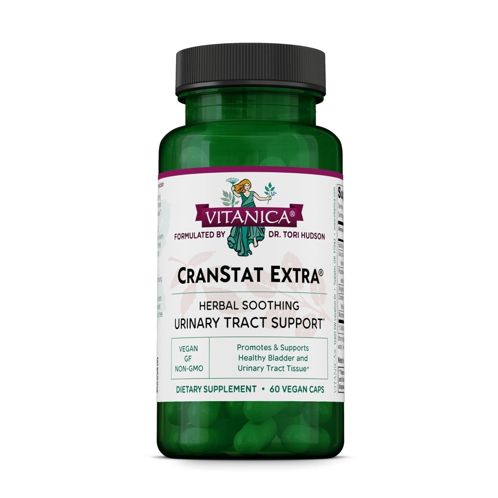 Vitanica CranStat Extra, Urinary Tract Support, Vegan, 60 Capsules
