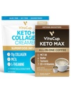 VitaCup Keto Max Coffee Pods 18ct & Keto Kremer 10oz