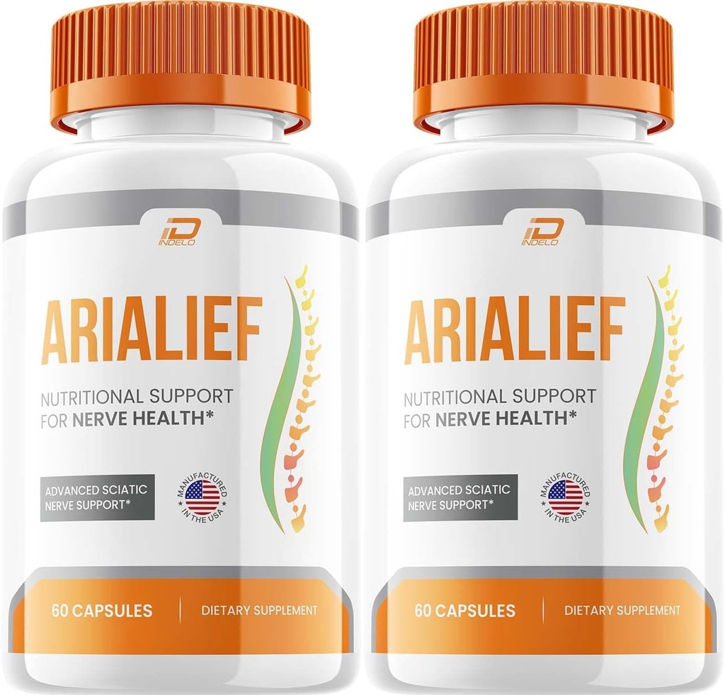 Arialief Capsules, Arialief Advanced Supplement, Tüm Doğal Formula Sağlıklı Seviyeler, Maksimum Güçlü Günlük Formula, Arialif Capsules Yorumları (2 Pack - 120 Capsules)