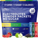 Keto Witters Electrolytes Packets на прах с енергия, имунитет, Sleep Added Предимства . . .