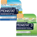 Monistat 2 Pack (3-Day Suppository and 1 Day Ovule Combination Pack)