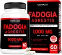 Fadogia Agrestis Extract 1000mg per portion - [Maximum Strength] - Styrka, Drive, Athletic Performance, Muscle Mass - Third Party Tested - Zero Fillers - Gluten Free, Non-GMO, Vegan Capsules
