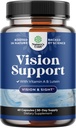 Complete Eye Health Supplement voor volwassenen - Lutein 20mg Per Serving Eye Vitamins for Vision Dry Eyes Pressure and Blue Light Protection - Supplement Volwassenen met Beta Caroteen Ogen