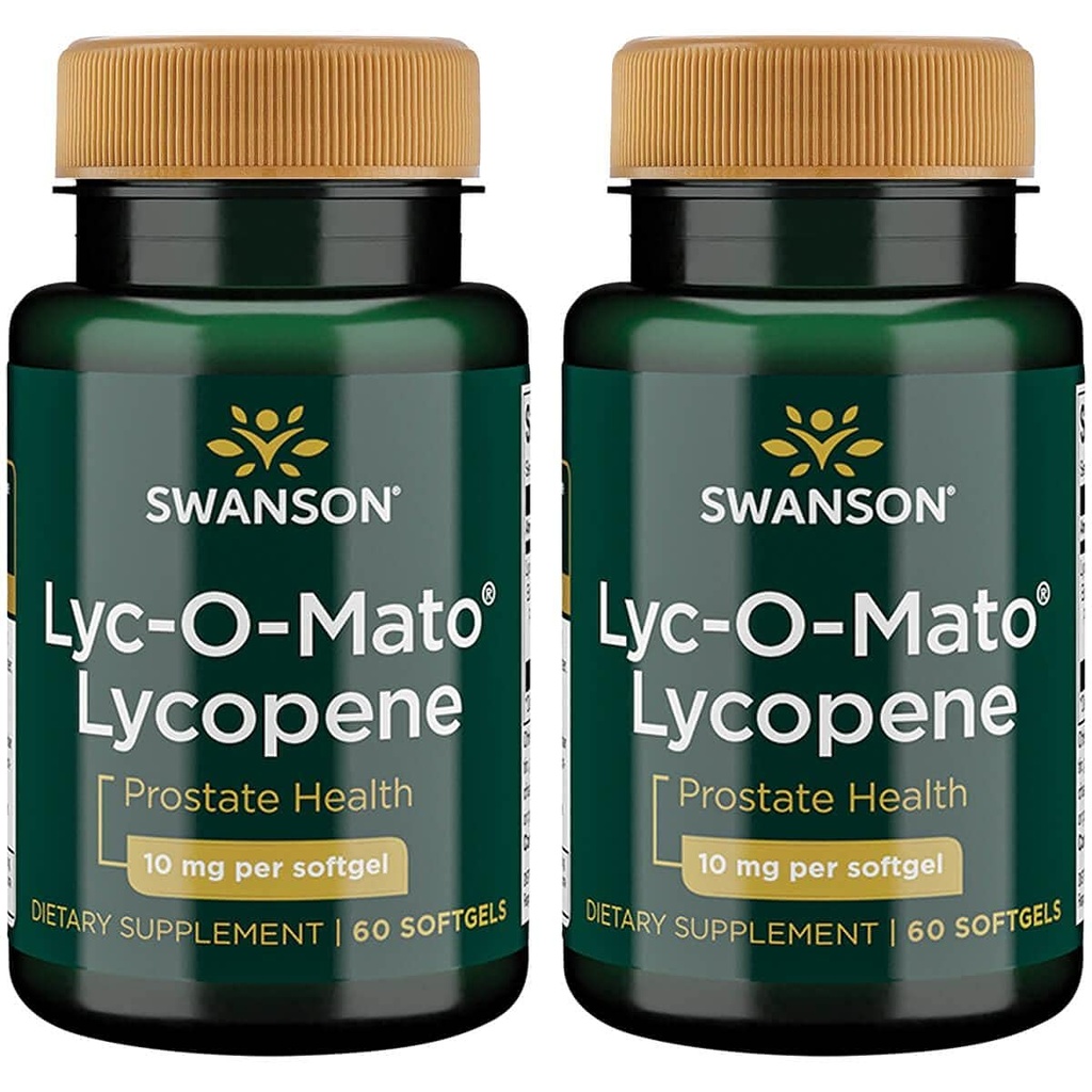 Swanson Lyc- O- Mato Likopene 10 Milligrams 60 Sgels (2 vnt.)