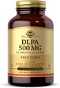 Solgar DLPA 500 mg - 100 Grønnsaker Kapsler - Gratis skjema DL-Phenylalanin - Ikke-GMO, Vegan, Glutenfri, Dairy Free, Kosher - 100 Services
