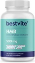 BESTVITE HMB 1000mg per Servire (240 Capsule vegetariene) - Fără Steare - Vegan - Non OMG - Gluten gratuit - Supliment HMB