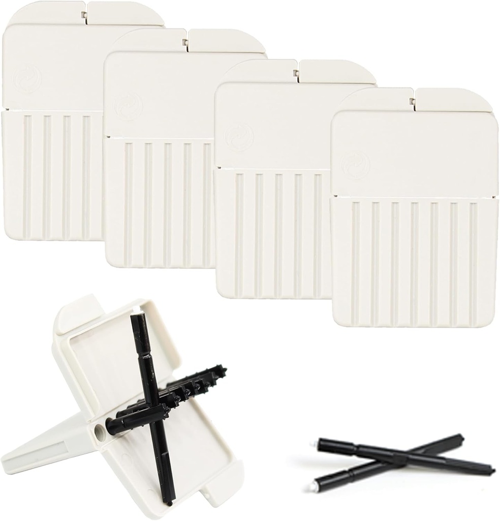 (40 Pcs) 用于助听器用品的Cerustop蜡防渗滤镜,用于助听器蜡防渗滤镜,适合应答,Phonak,Widex和Unitron,助听器更换部件清洗工具