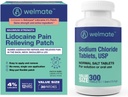 WELMATE Recovery Bundle: Naatriumkloriidi tabletid, 300ct + 4% Lidokaiini Numbing Patch 30 ct