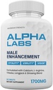 Zonata Official Alpha Labs Хранителна добавка за мъже, Natural Formula към Sustain Energy & Performance Levels, Alphalabs Best Reviews (60 Tablets)
