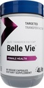 4Life Transfer Factor Belle Vie - Kudzu, Flax və Red Clover - 60 Veggie Capsules Phytoestrogen Mix ilə Qadın Reproductive Health