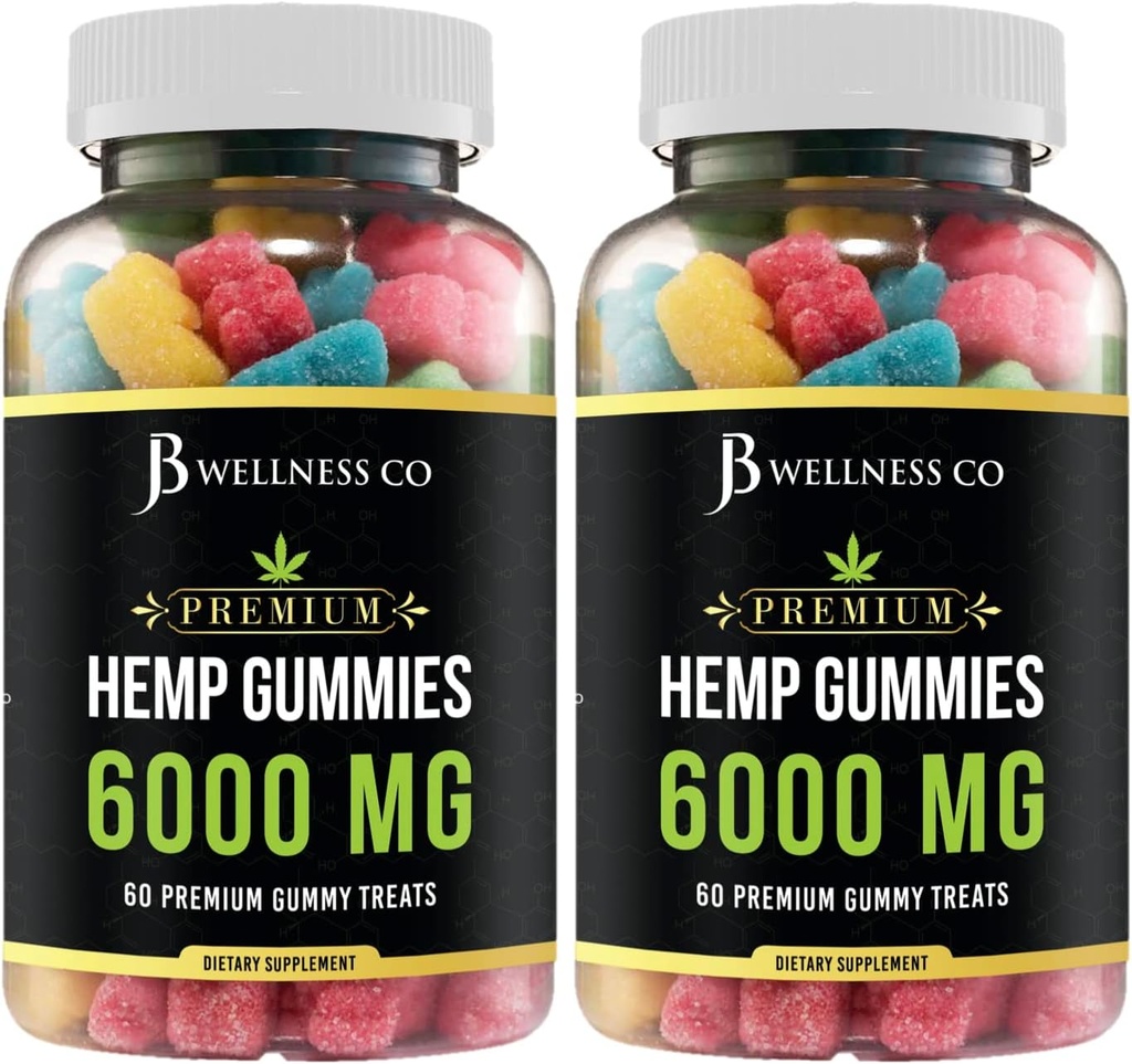 Hemp Gummies - Gummies avanzados - Relaxing Gummy con aceite de cánabo [2-Pack]