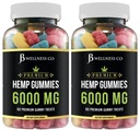 Hemp Gummies - Advanced Gummies - Relaxing Gummy with Hemp Oil [2-Pack]