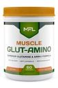 MFL Muscle Glut-Amino | Glutamine Complex | Amino Complex | 0 Sugar | Sweetened with Stevia | All-Natural | 60 Servings (Natural)