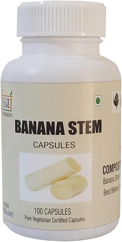 Banana Stem Capsules 500Mg - 100 Capules