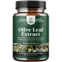 Potent Olive Leaf Extract Capsules - High Strength Antioxidant Supplement with Pure Olive Leaf with 20% Oleuropein - Herbal Heart Health Supplement - Vegan Non-GMO & Gluten Free - 30 Count