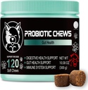Calming Chews for Dogs V-EST – Available in 3 Formulas: Calming, Multivitamin or Probiotics – Soft Chews Chicken Flavor – Helps Stress & Anxiety – 120 Count