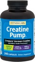 Fitness Labs Creatine Pump met L-Citrulline, L-Arginine en Creapure Creatine Monohydraat - 240 Capsules