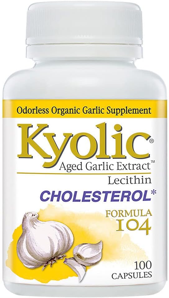 Cyolic Age чесън екстракт Cholesterol Формула 104-100 капсули