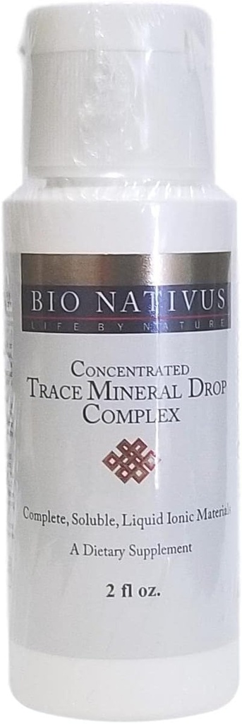 BIO-NATIVUS, Concentrated Trace Mineral Drop Complex, 2 FL OZ
