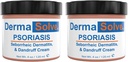 Extra Tugevus Psoriaasi Cream (2 Pack) - Seborrheic Dermatitis & Dandruff Lotion - Täpsem niisutav Relief formuleeritud ravida sügelev Flakey põletikuline nahk ja vältida tulevikus Flares - 4,0 oz ea.