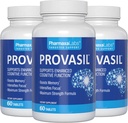Provasil Brain Supplement per Memoria, Focus, Mood & Concentration | Ginko Leaf Flavonoids, Bacopa Monnieri & Biotin | Migliorare le prestazioni mentali, Attenzione & Salute cognitiva (Pack of 3)