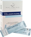 Relumins Marine Collagen Powder Drink Mix - Peptide de coláxeno con Glutathione, té verde, CoQ10 e ácido hialurónico Boosts Smooth Glowing Skin - 20 Powder Sachets x Blueberry Flavored + 2 Sachets libres