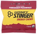 Honey Stinger Organic Energy Chews, Granaattiomenan passionhedelmät, 1.8 Ounce