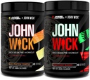 Jacked Factory X John Wick - Wick Mode Pre Workout Powder - Intense Energy, Battle-Ready Focus, Unstoppable Commitment и Sheer Will - Last Tropical Sunrise & Osaka Cherry Blossom (80 Servings)