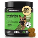 6 Billion CFU Dog Probiotics with Prebiotics, Digestive Enzymes, & Fiber - Relief for Occasional Diarrhea, Gas, Bloating & Itchy Skin - Daily Gut Health & Immune Support for All Dogs (Pumpkin, 90 ct)