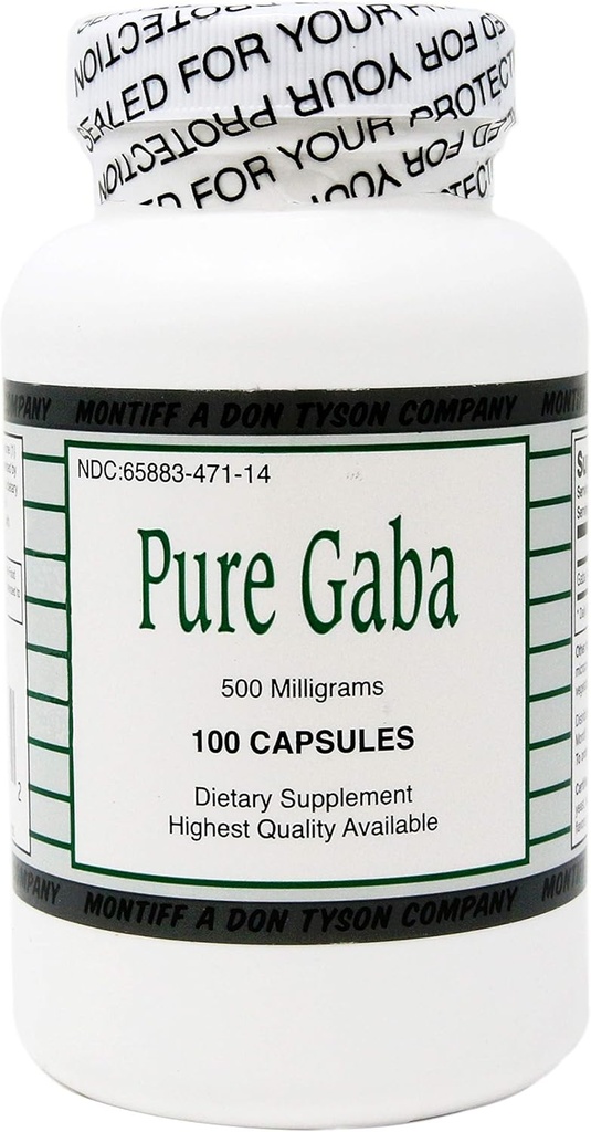 Pure Gaba 500 mg 100 kapslit