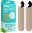 Biykog Motion Disease Patches, Morská choroba Patch pre auto a loď Rides, Plavba a lietadlo výlety-pre dospelých a deti (36 Počet)