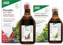 Floradix di Salus Gallexier Bitters erbe (8.5 oz) & Iron & Herbs (16.9 oz) Bundle - Bitter di erbe per il supporto digestivo* - Supplemento di ferro per il supporto energetico sano*