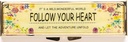AmyZone Pill Organizer Weekly 7 Dagen Reizen Portable Compact Pill Box Pill Case om vitamines/Tylenol/Visolie/Suplements/Meds/Tablet voor Purse/Pocket(Volg uw hart)