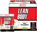 Labrada Lean Body MRP All- In- One Vanilla Meal Replacement Shake, 40g Protein, Whey Blend, 8g Healthy Fats EFA 's & Fiber, 22 Witaminy i Minerały, Brak sztucznego koloru, Gluten Free, (42 pakiety)