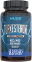Turkesterone Supplement (500mg) Ajuga Turkestanica Extract, Izboljšati Lean Muscle Mass, Vadba zmogljivosti, Izboljšati okrevanje mišic z našo softgel Absorpcijske tehnologije (60 Softgels)