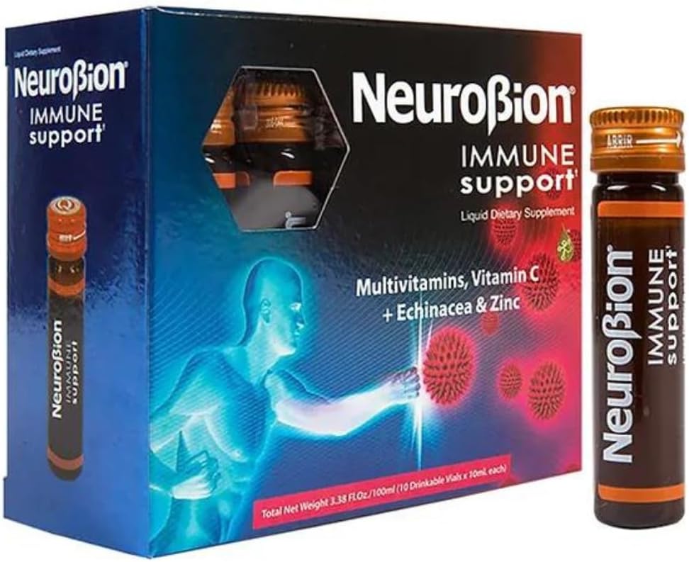 Suport imun neurobion cu Echinacea & Zinc 10 flacoane x 10 ml