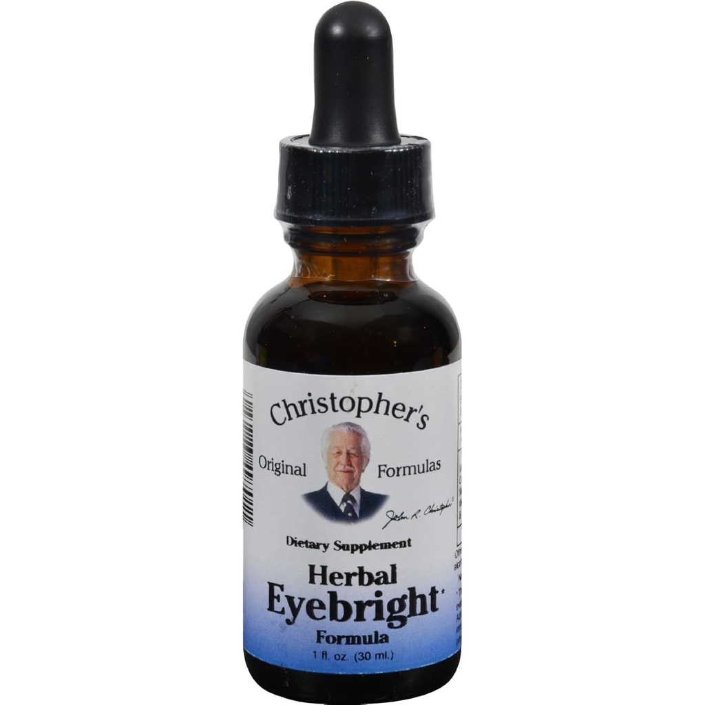 Herbal Eyebright Extract Christopher 's Original Formula 1 oz Liquid