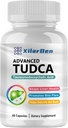 Generic TUDCA Supplement- Jaterní podpora, Čisté Detox & Opravy, Ultra síla Bile Salt TUDCA 1000mg 60 Kapsle