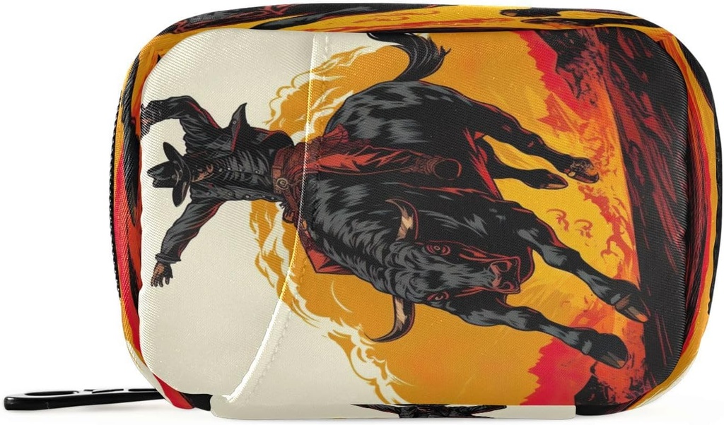 Matador Pill Organizer Case Portable Weekly Daily Pill Case Bag Adds Medicine Travel Family Business üçün kabel ilə dəsti