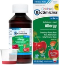 Bactimicina Children’s Liquid - Kids Medicine - Ages 6 and Over - Sweet Cherry Flavor - 4 Fl OZ